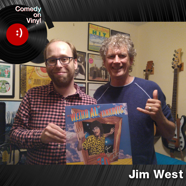 Comedy on Vinyl Podcast Episode 252 – Jim West